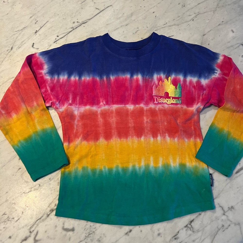 Disney Blue and Red Long Sleeve Tee